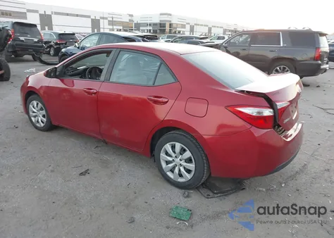 2016 Toyota Corolla Le from USA, damaged, VIN 5YFBURHE8GP559619